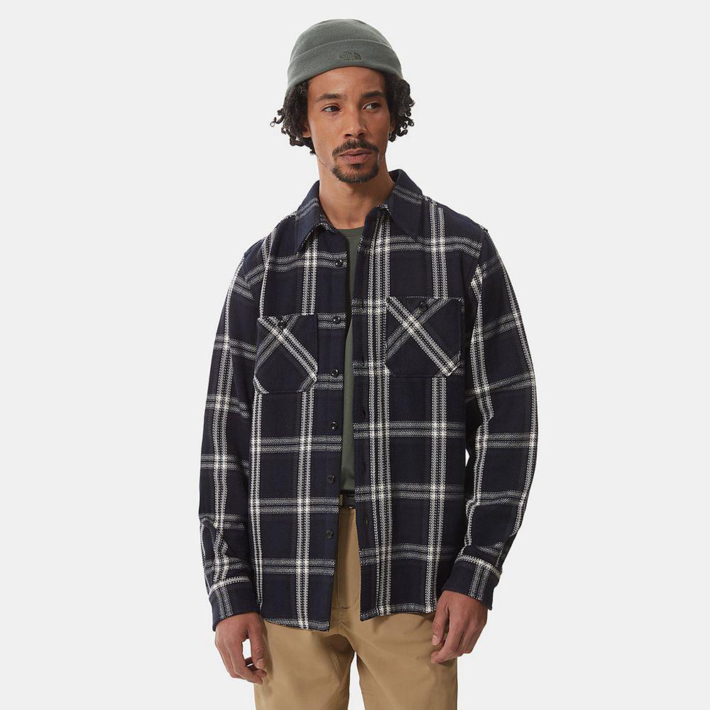 The North Face Valley Twill Ανδρικα Πουκάμισα - Μαυρα (WZVA52460)